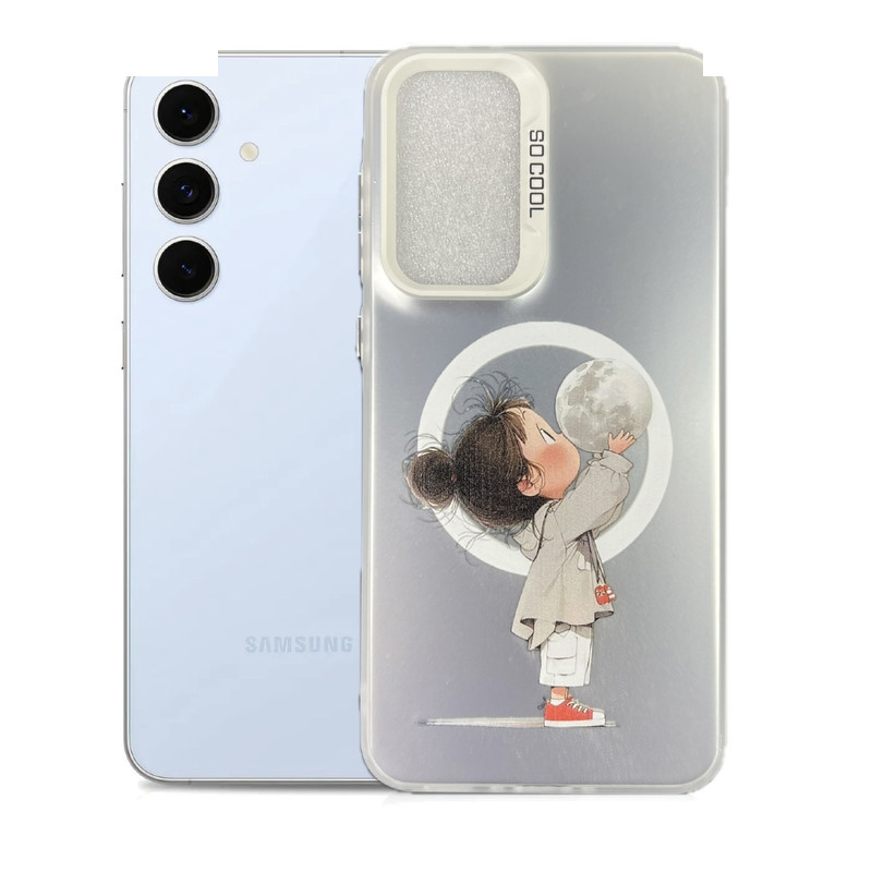 کاور طرح دختر و ماه مناسب برای گوشی موبایل سامسونگ Galaxy A26 کاور طرح دختر و ماه مناسب برای گوشی موبایل سامسونگ Galaxy A26