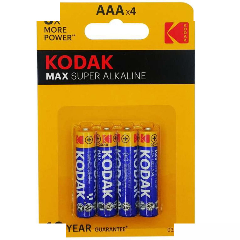 باتری نیم قلمی کداک مدل MAX alkaline  بسته چهار عددی