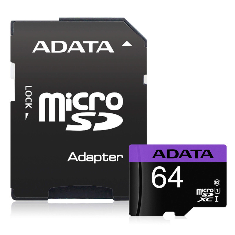 کارت حافظه microSDHC ای دیتا مدل Premier کلاس 10 استاندارد UHS-I سرعت 80MBps ظرفیت 64 گیگابایت کارت حافظه microSDHC ای دیتا مدل Premier کلاس 10 استاندارد UHS-I سرعت 80MBps ظرفیت 64 گیگابایت