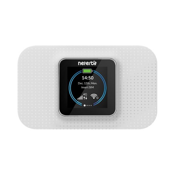مودم قابل حمل 4G LTE نتربیت مدل NWR-940X با باتری 3000 میلیآمپر مودم قابل حمل 4G LTE نتربیت مدل NWR-940X با باتری 3000 میلیآمپر