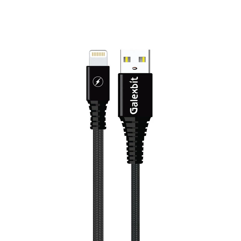 کابل تبدیل USB به لایتنینگ گلکسبیت مدل کنفی طول 1 متر-چند رنگ کابل تبدیل USB به لایتنینگ گلکسبیت مدل کنفی طول 1 متر-چند رنگ