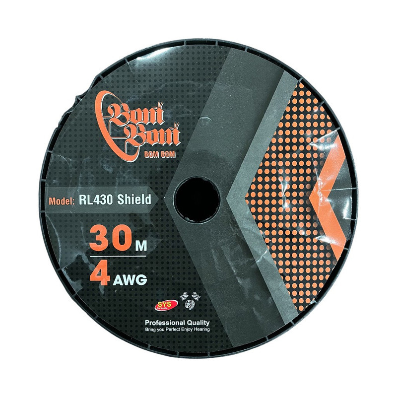 رول برق 4 گیج خودرو بوم بوم مدل RL430 طول 30 متر رول برق 4 گیج خودرو بوم بوم مدل RL430 طول 30 متر