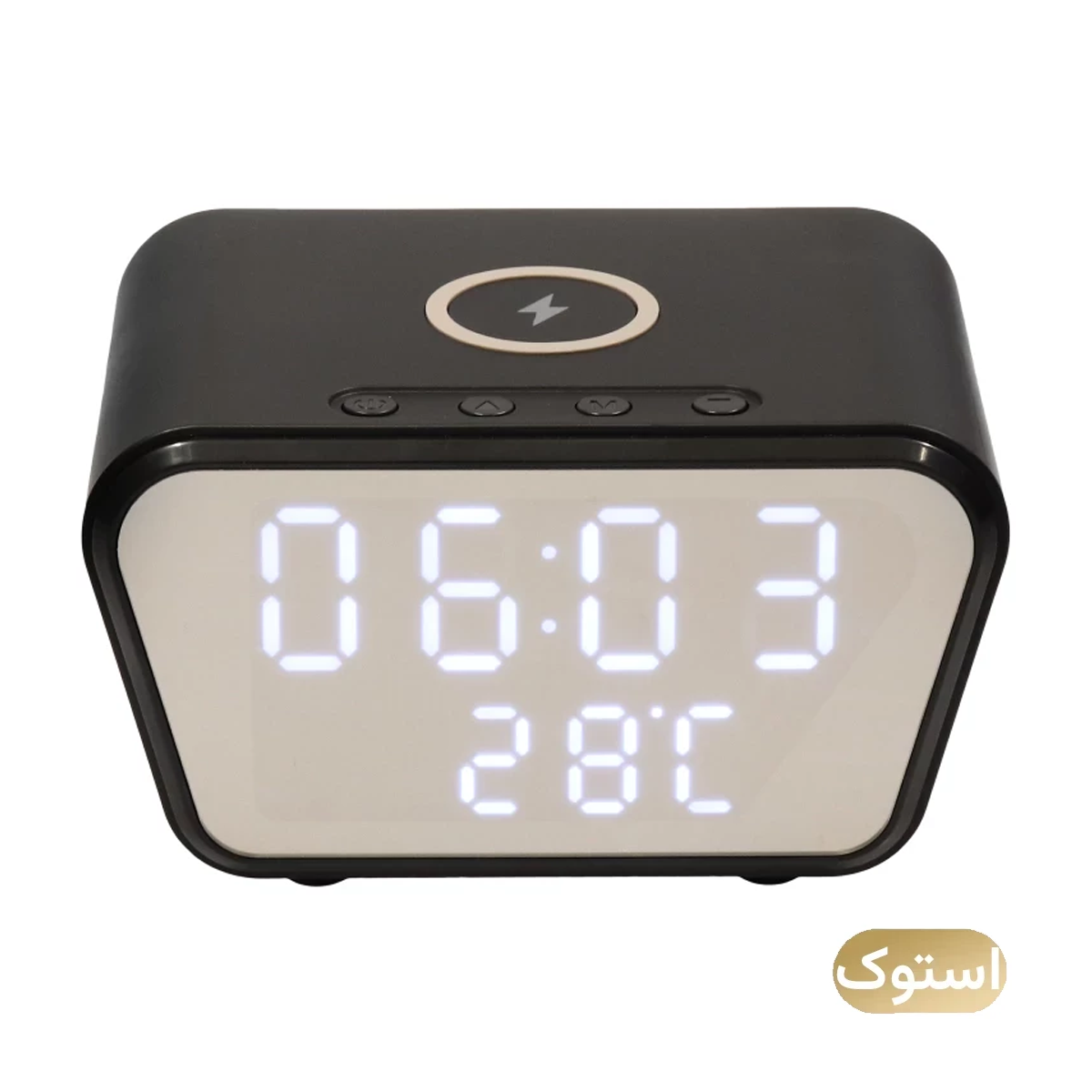 شارژر استوک Open Box بی سیم رومیزی 15 وات مدل AY-21 - مشکی شارژر استوک Open Box بی سیم رومیزی 15 وات مدل AY-21 - مشکی