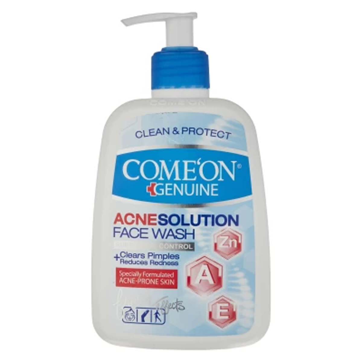 ژل شست وشوی صورت کامان مدل Acne Solution حجم 500 میلی لیتر- ژل شست وشوی صورت کامان مدل Acne Solution حجم 500 میلی لیتر-