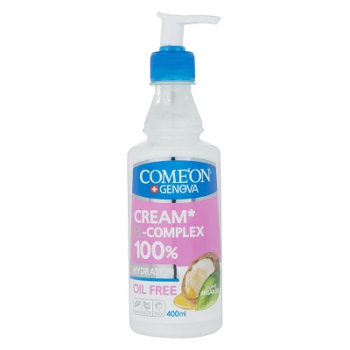 کرم مرطوب کننده دست و صورت و بدن کامان مدل Oil Free مناسب پوست چرب حجم 400 میلی لیتر- کرم مرطوب کننده دست و صورت و بدن کامان مدل Oil Free مناسب پوست چرب حجم 400 میلی لیتر-