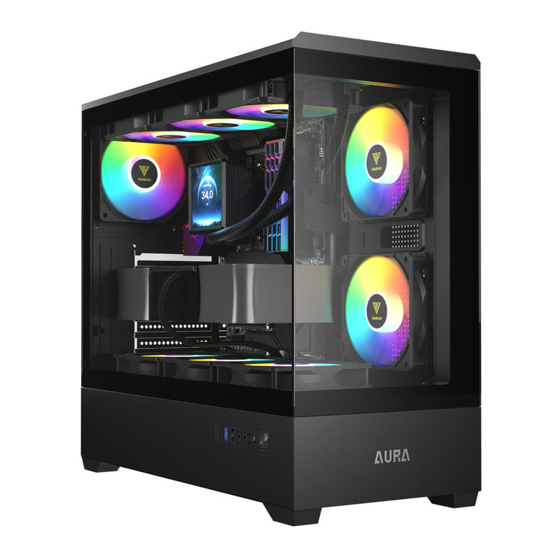 کیس کامپیوتر گیمینگ گیم دیاس مدل AURA GC106 کیس کامپیوتر گیمینگ گیم دیاس مدل AURA GC106