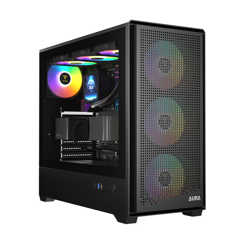 کیس کامپیوتر گیمینگ گیم دیاس مدل AURA GC105 کیس کامپیوتر گیمینگ گیم دیاس مدل AURA GC105