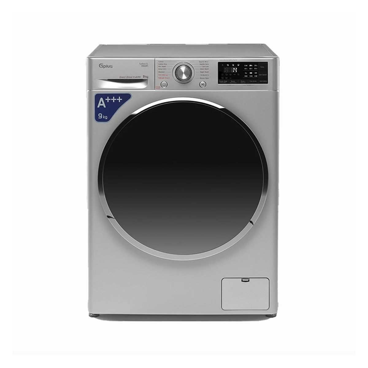 ماشین لباسشویی جی پلاس 9 کیلویی مدل GWM-R909S ماشین لباسشویی جی پلاس 9 کیلویی مدل GWM-R909S