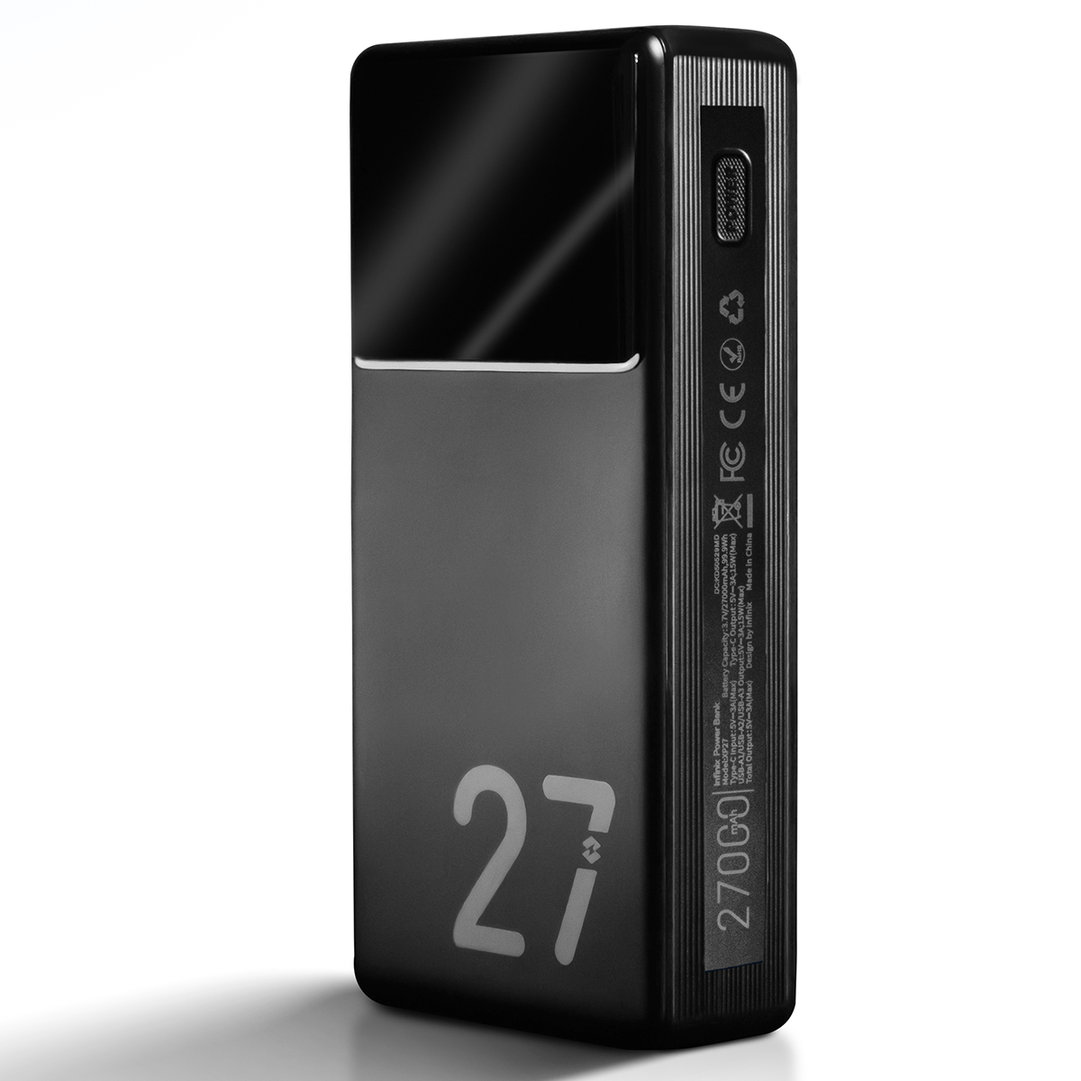 پاوربانک اینفینیکس مدل XPOWER27 ظرفیت 27000 میلی آمپر ساعت پاوربانک اینفینیکس مدل XPOWER27 ظرفیت 27000 میلی آمپر ساعت