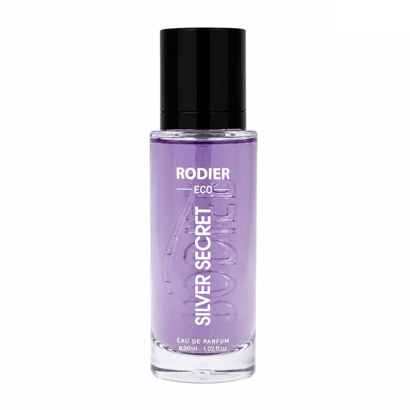 عطر جیبی مردانه رودیر مدل Silver Secret با رایحه شیرین و چوبی عطر جیبی مردانه رودیر مدل Silver Secret با رایحه شیرین و چوبی