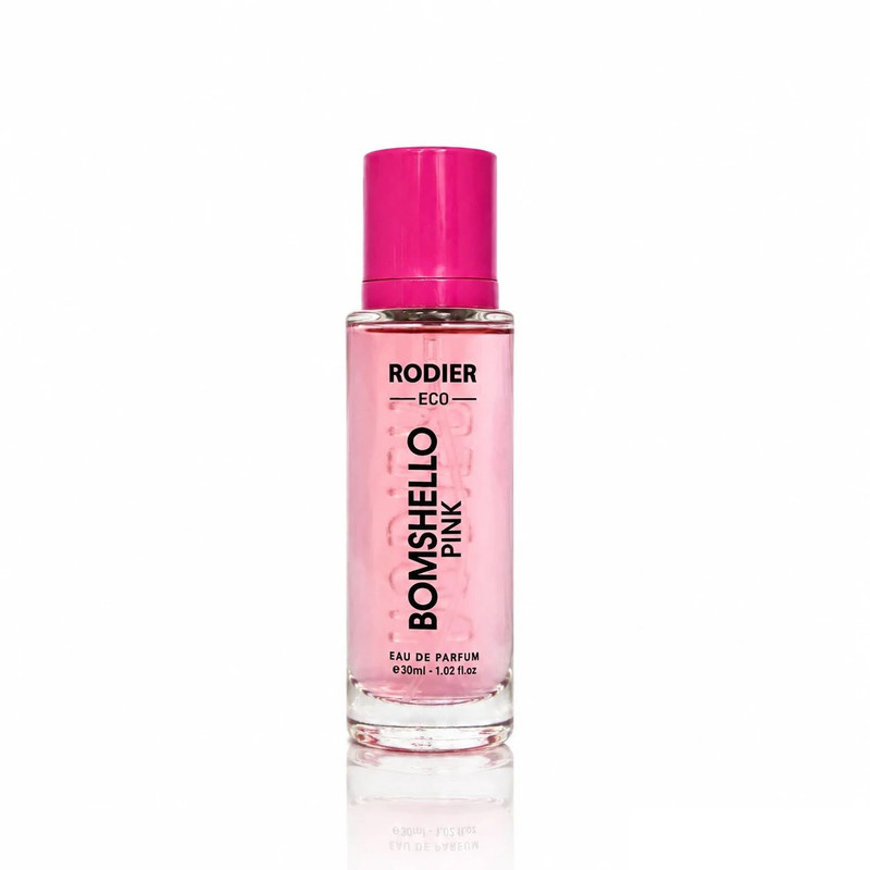 عطر جیبی زنانه رودیر مدل Bomshello Pink با رایحه خنک عطر جیبی زنانه رودیر مدل Bomshello Pink با رایحه خنک