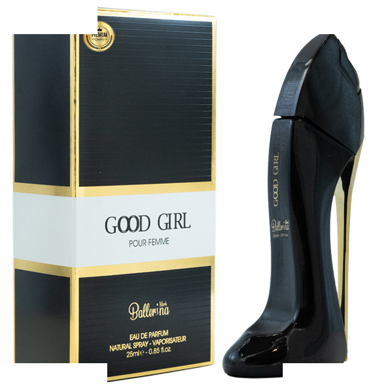 عطر جیبی زنانه بالرینا مدل گود گرل با رایحه گرم عطر جیبی زنانه بالرینا مدل گود گرل با رایحه گرم