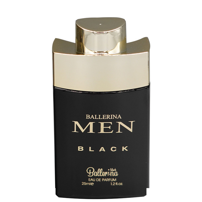 عطر جیبی مردانه بالرینا مدل MEN BLACK با رایحه گرم عطر جیبی مردانه بالرینا مدل MEN BLACK با رایحه گرم