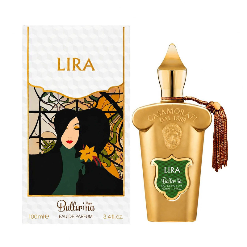 ادوپرفیوم زنانه بالرینا مدل LIRA با رایحه گرم ادوپرفیوم زنانه بالرینا مدل LIRA با رایحه گرم