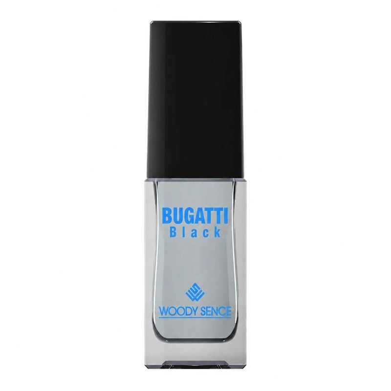 عطر جیبی مردانه وودی سنس مدل Bugatti Black با رایحه تند و چوبی عطر جیبی مردانه وودی سنس مدل Bugatti Black با رایحه تند و چوبی