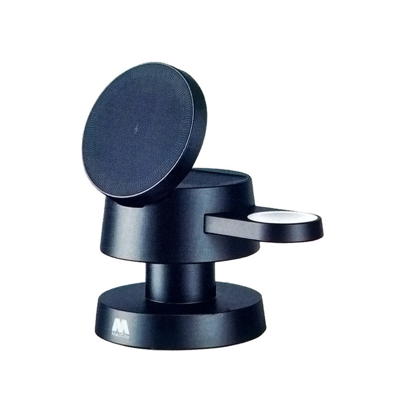 داک شارژر بیسیم 20 وات 3 پورت مک کوی مدل ST- 02 داک شارژر بیسیم 20 وات 3 پورت مک کوی مدل ST- 02