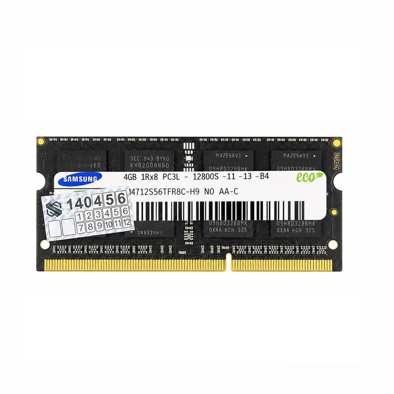 رم لپ تاپ سامسونگ مدل 12800 ظرفیت 4 گیگابایت DDR3L رم لپ تاپ سامسونگ مدل 12800 ظرفیت 4 گیگابایت DDR3L