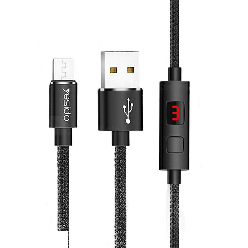 کابل تبدیل USB به microUSB یسیدو مدل CA-46 طول 1.2 متر کابل تبدیل USB به microUSB یسیدو مدل CA-46 طول 1.2 متر