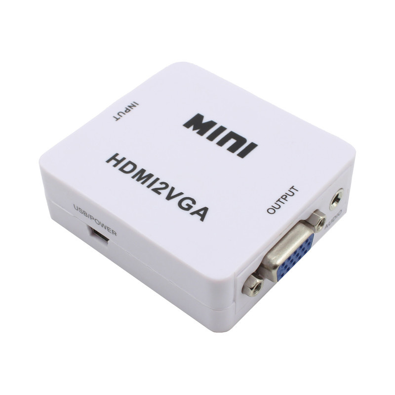 مبدل HDMI به VGA مدل HD2VGA مبدل HDMI به VGA مدل HD2VGA