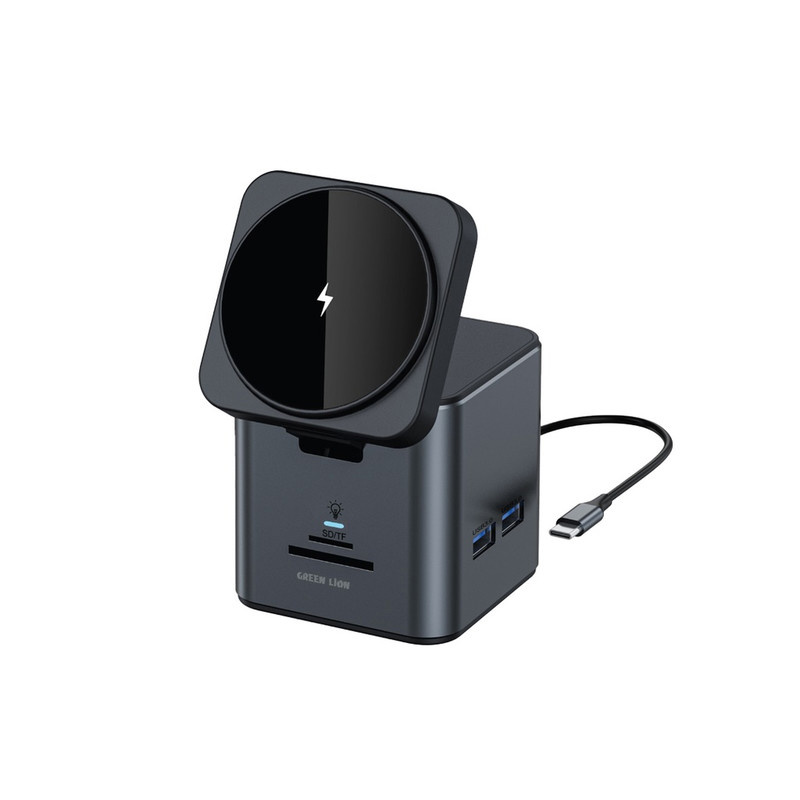 هاب 9 پورت USB-C گرین لاین مدل Docking Station هاب 9 پورت USB-C گرین لاین مدل Docking Station