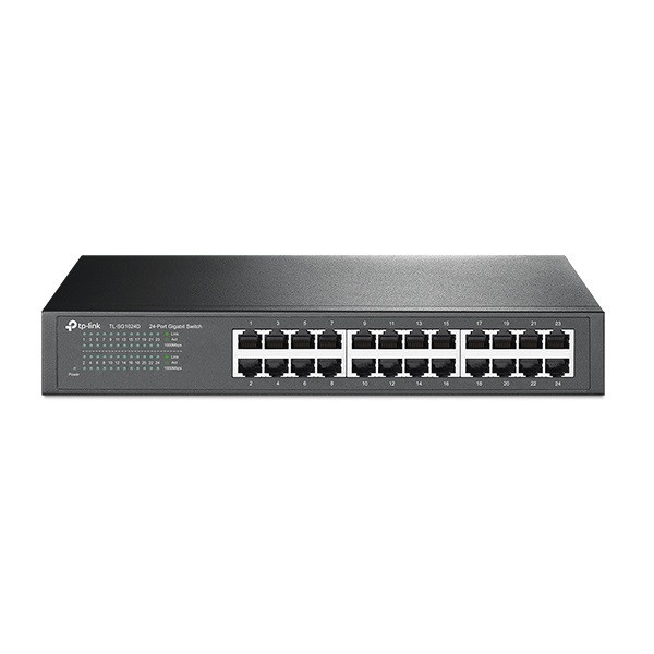 سوییچ 24 پورت تی پی لینک مدل TL-SG1024D V9 سوییچ 24 پورت تی پی لینک مدل TL-SG1024D V9