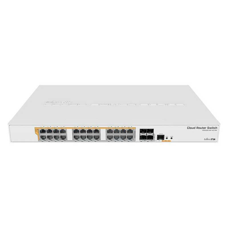 روتر سوییچ میکروتیک مدل CRS328-24P-4S+RM روتر سوییچ میکروتیک مدل CRS328-24P-4S+RM