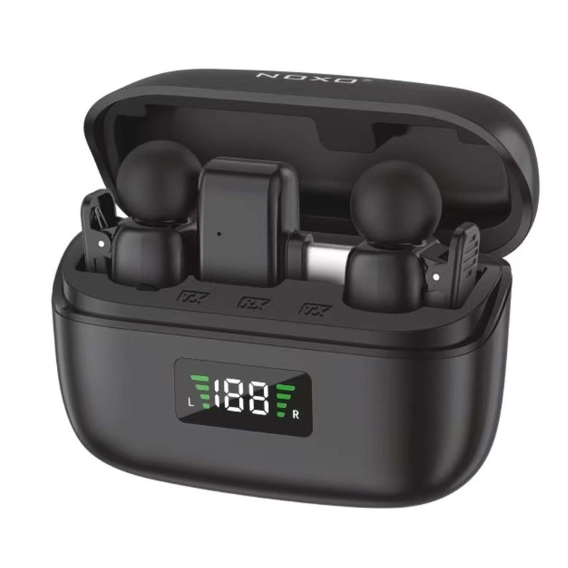میکروفون بی سیم دوگانه نوکسو مدل MC-N1 با درگاه اتصال USB-C میکروفون بی سیم دوگانه نوکسو مدل MC-N1 با درگاه اتصال USB-C