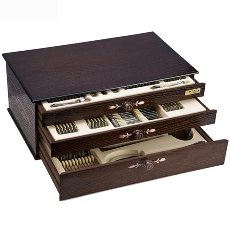 سرویس قاشق و چنگال 116 پارچه ناب استیل مدل Venice سرویس قاشق و چنگال 116 پارچه ناب استیل مدل Venice