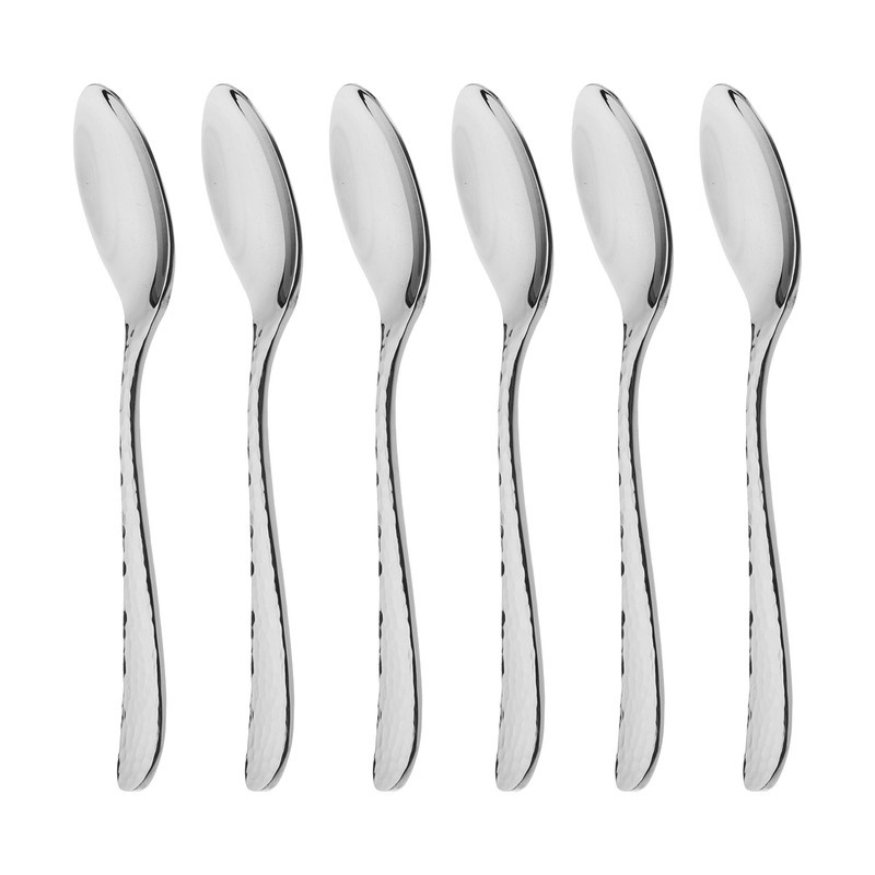 قاشق چای خوری ناب استیل مدل واریان بسته 6 عددی قاشق چای خوری ناب استیل مدل واریان بسته 6 عددی