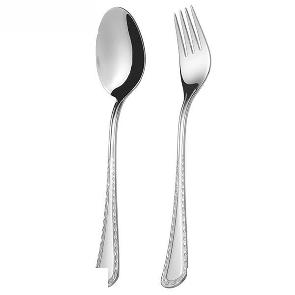 سرویس قاشق و چنگال 24 پارچه ناب استیل مدل برلین سرویس قاشق و چنگال 24 پارچه ناب استیل مدل برلین