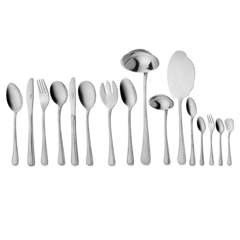سرویس قاشق و چنگال 116 پارچه ناب استیل مدل برلین سرویس قاشق و چنگال 116 پارچه ناب استیل مدل برلین