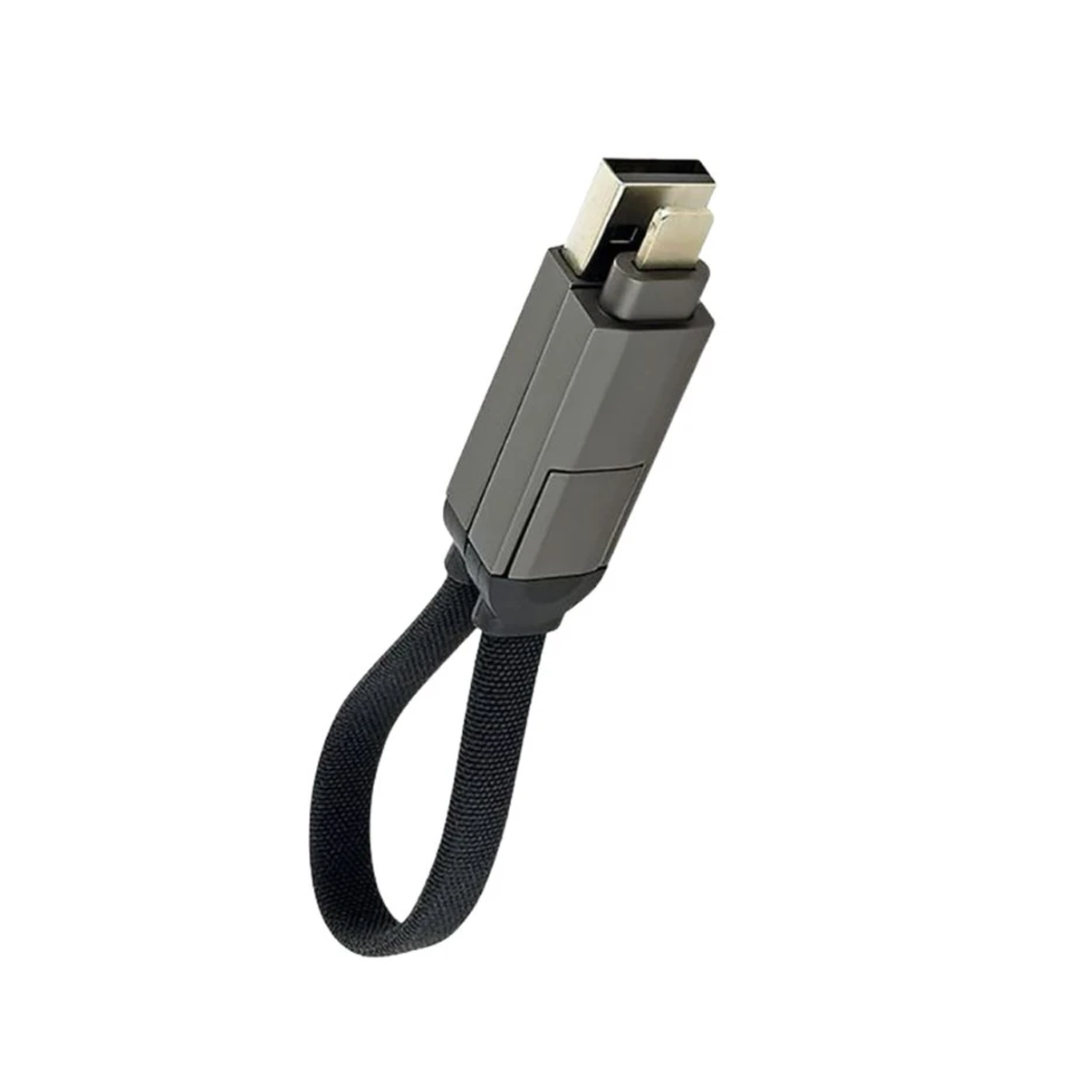 کابل USB-C به لایتنینگ میم تک مدل PDW100 طول 0.12 متر-خاکستری کابل USB-C به لایتنینگ میم تک مدل PDW100 طول 0.12 متر-خاکستری