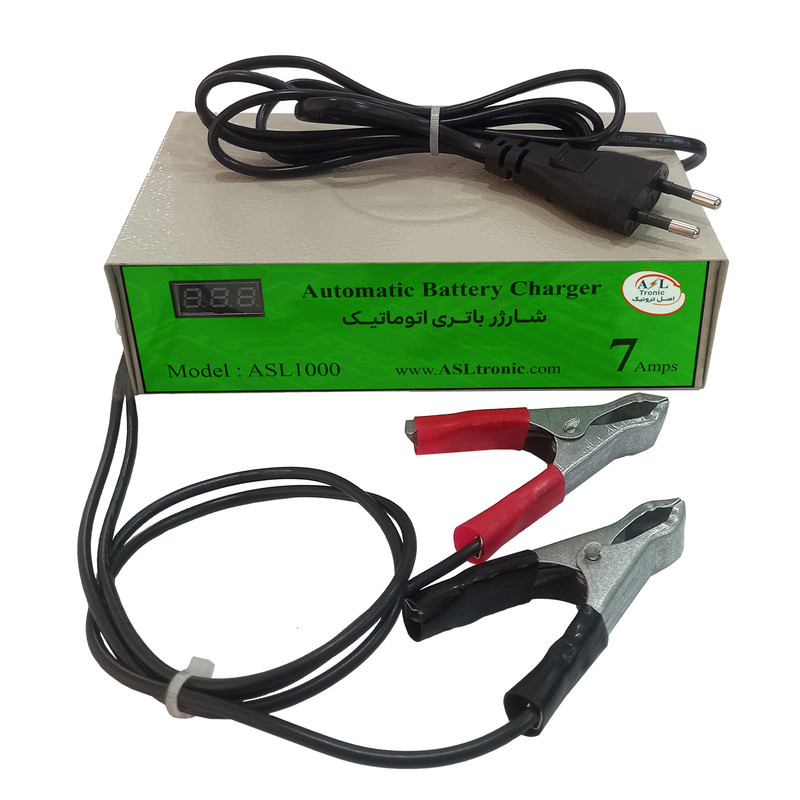شارژر باتری7 آمپر اصل ترونیک مدل ASL1000 شارژر باتری7 آمپر اصل ترونیک مدل ASL1000