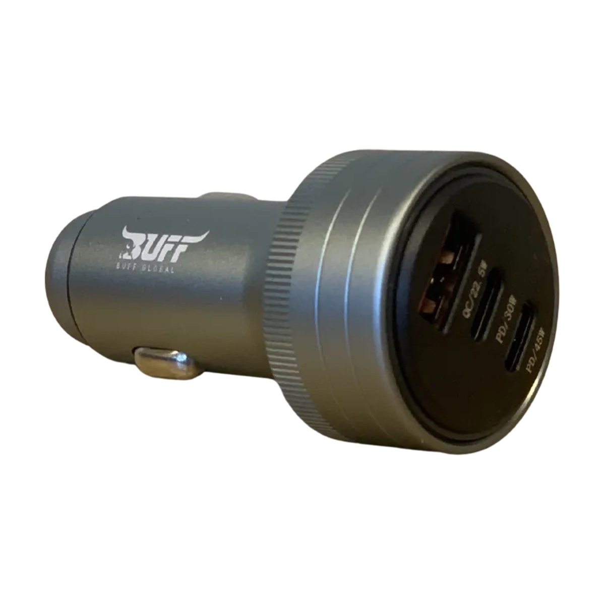 شارژر فندکی بوف مدل TURBO توان 95 وات-خاکستری شارژر فندکی بوف مدل TURBO توان 95 وات-خاکستری