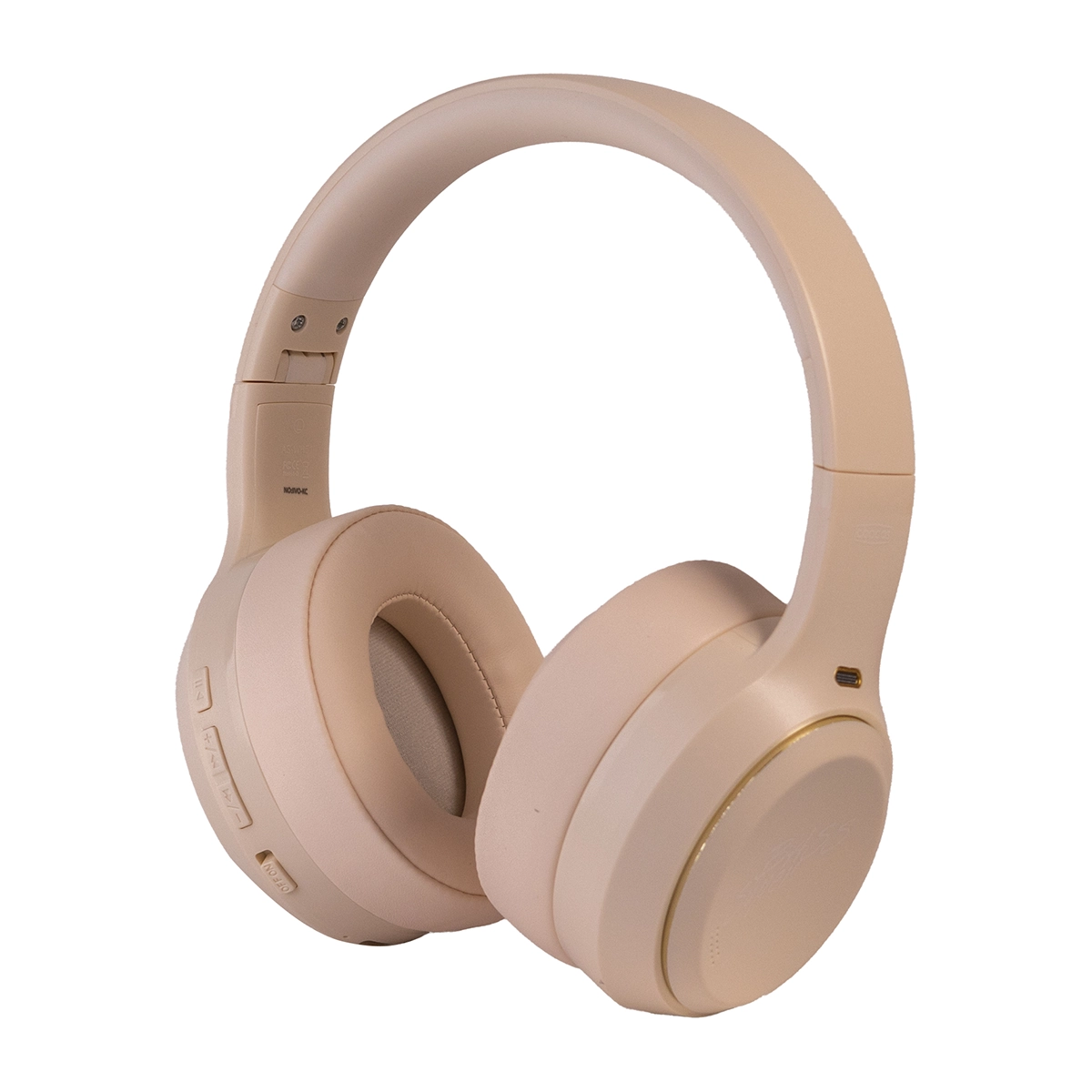 هدفون بلوتوثی آبادوس مدل AS-WH51-کرم هدفون بلوتوثی آبادوس مدل AS-WH51-کرم