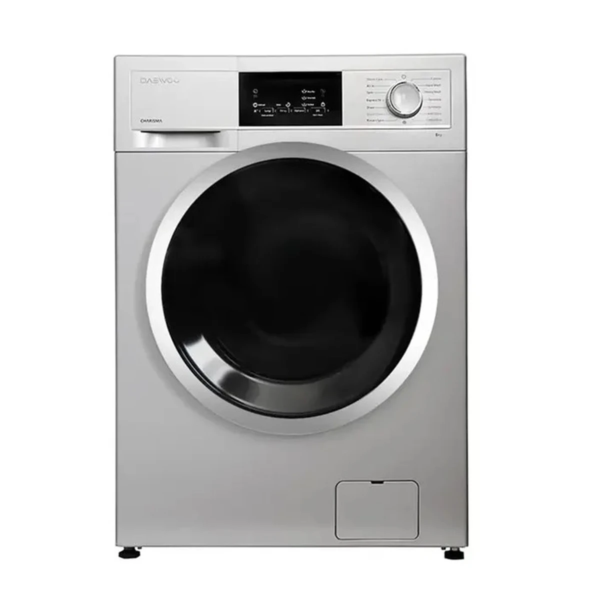 ماشین لباسشویی 9 کیلویی دوو مدل 9120s-نقره ای ماشین لباسشویی 9 کیلویی دوو مدل 9120s-نقره ای