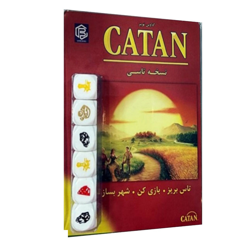 بازی فکری کاتان مدل مهاجران نسخه تاسی Catan Dice Game بازی فکری کاتان مدل مهاجران نسخه تاسی Catan Dice Game