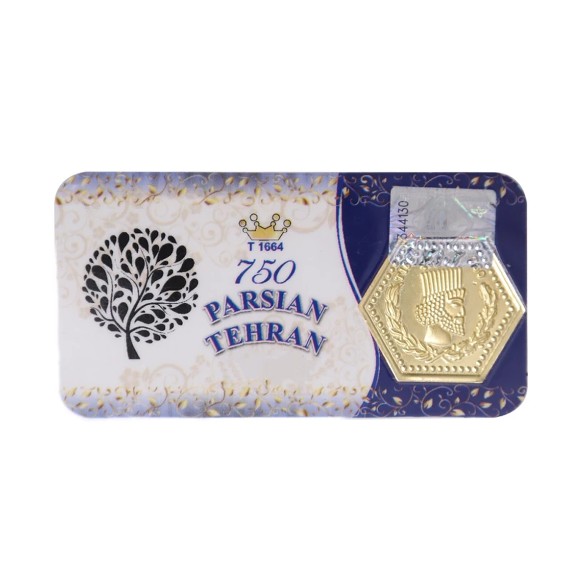 سکه پارسیان 500 سوت 18 عیار کد 1664 سکه پارسیان 500 سوت 18 عیار کد 1664