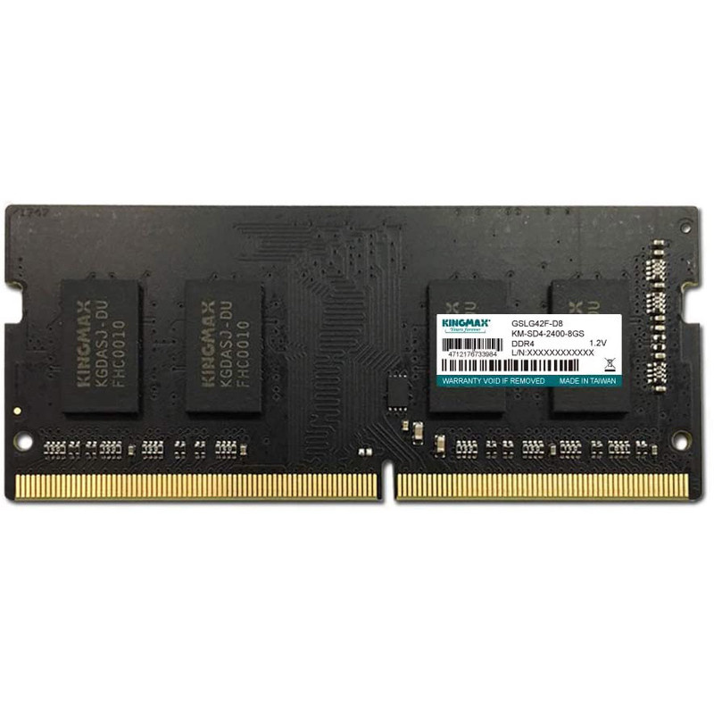 رم لپ تاپ DDR4 تک کاناله 2666 مگاهرتز CL19 کینگ مکس ظرفیت 8 گیگابایت رم لپ تاپ DDR4 تک کاناله 2666 مگاهرتز CL19 کینگ مکس ظرفیت 8 گیگابایت