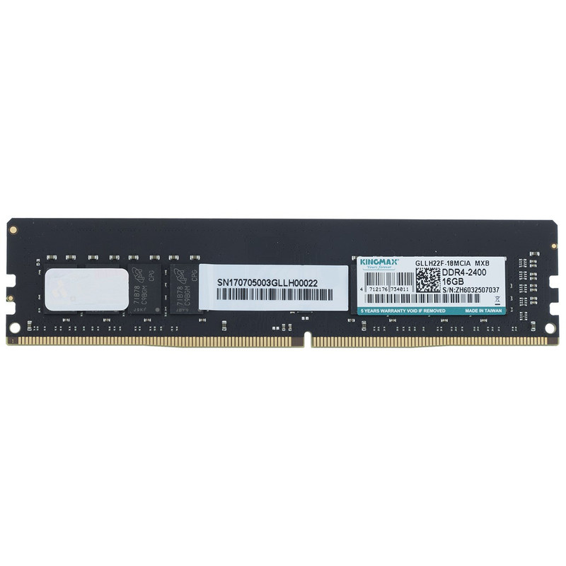 رم دسکتاپ DDR4 تک کاناله 2400 مگاهرتز کینگ مکس ظرفیت 16 گیگابایت رم دسکتاپ DDR4 تک کاناله 2400 مگاهرتز کینگ مکس ظرفیت 16 گیگابایت