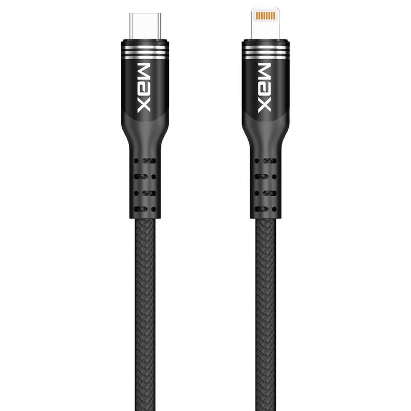 کابل تبدیل USB-C به لایتنینگ تویین مکس مدل M-4 طول 1 متر کابل تبدیل USB-C به لایتنینگ تویین مکس مدل M-4 طول 1 متر