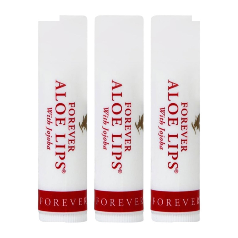 بالم لب ماتیکی فوراور مدل Aloe Lips حجم 4.25ml مجموعه 3 عددی بالم لب ماتیکی فوراور مدل Aloe Lips حجم 4.25ml مجموعه 3 عددی