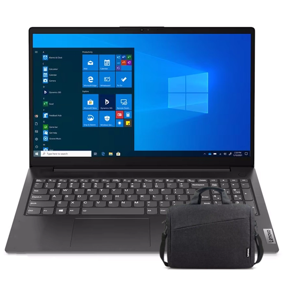 لپ تاپ لنوو 15.6 اینچی V15 i5 13420H 16GB 256GB به همراه کیف اوریجینال      