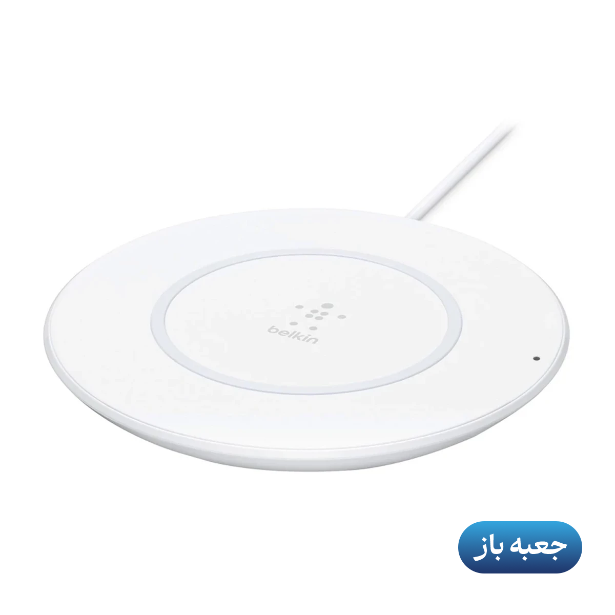 شارژر بی سیم جعبه باز بلکین مدل Boost Up 7.5W - سفید شارژر بی سیم جعبه باز بلکین مدل Boost Up 7.5W - سفید