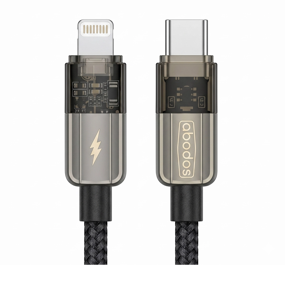 کابل تبدیل USB به لایتنینگ باسئوس مدل Pudding Series با طول 2 متر 2.4 آمپر کابل تبدیل USB به لایتنینگ باسئوس مدل Pudding Series با طول 2 متر 2.4 آمپر