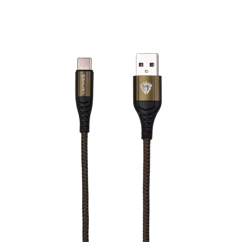 کابل تبدیل USB به تایپ سی لنیز مدل LC942-C طول 1 متر کابل تبدیل USB به تایپ سی لنیز مدل LC942-C طول 1 متر