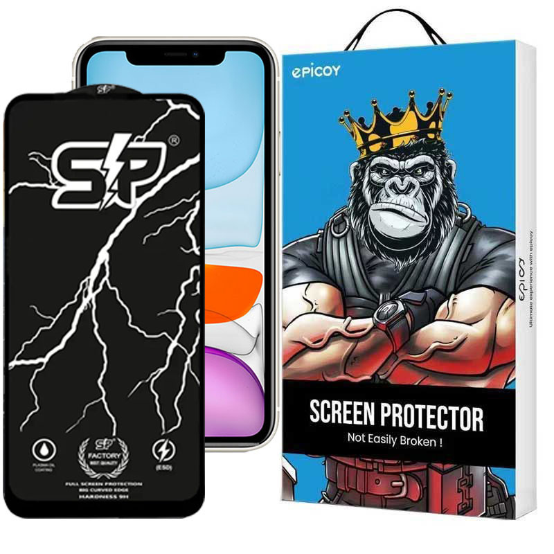 محافظ صفحه نمایش اپیکوی مدل SP Factory مناسب برای گوشی موبایل اپل iPhone 11/XR محافظ صفحه نمایش اپیکوی مدل SP Factory مناسب برای گوشی موبایل اپل iPhone 11/XR