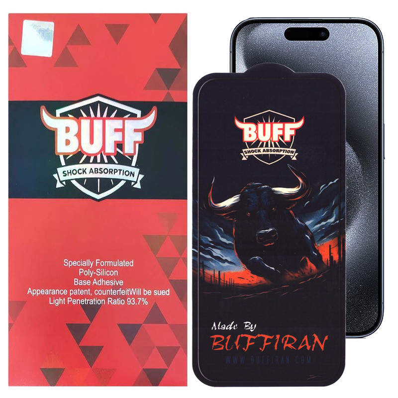 محافظ صفحه نمایش بوف مدل BullRun Crystal Pro مناسب برای گوشی موبایل اپل iPhone 15 Pro محافظ صفحه نمایش بوف مدل BullRun Crystal Pro مناسب برای گوشی موبایل اپل iPhone 15 Pro