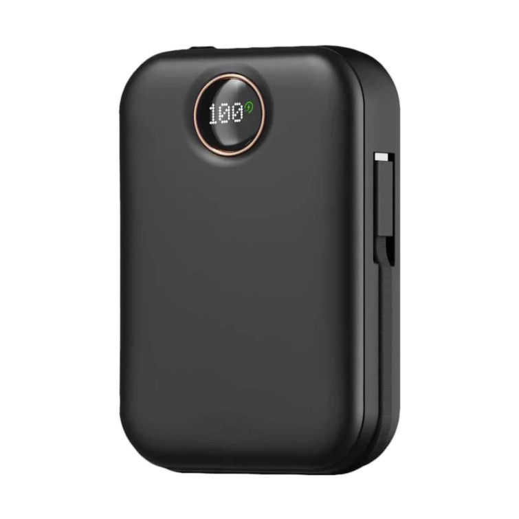 پاوربانک گرین لاین مدل Monaco MagSafe ظرفیت 20000 میلی آمپر توان 22.5 وات همراه کابل تبدیل Lightening