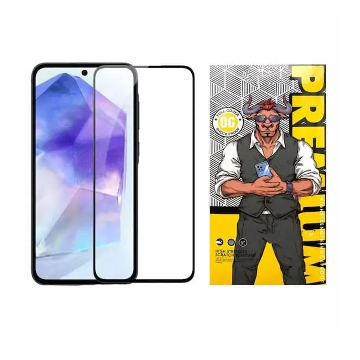 گلس گوشی موتورولا Moto G52 اوجی مدل شیشه ای فول چسب 9H گلس گوشی موتورولا Moto G52 اوجی مدل شیشه ای فول چسب 9H